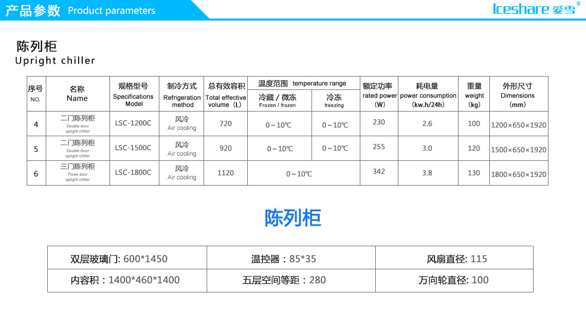 1.8米陈列柜(图1)